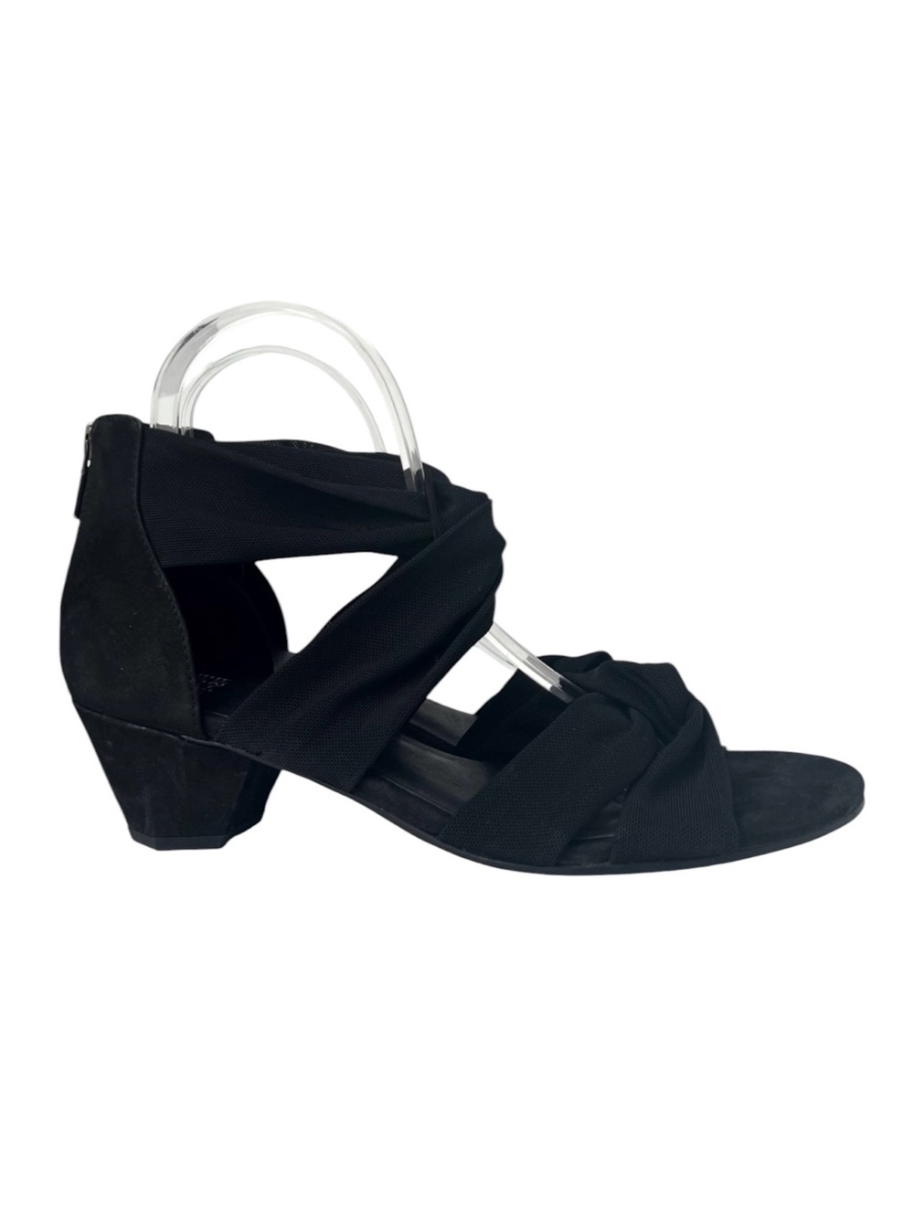 Eileen Fisher Joy Knotted Sandals in Black Size 9.5 EUC